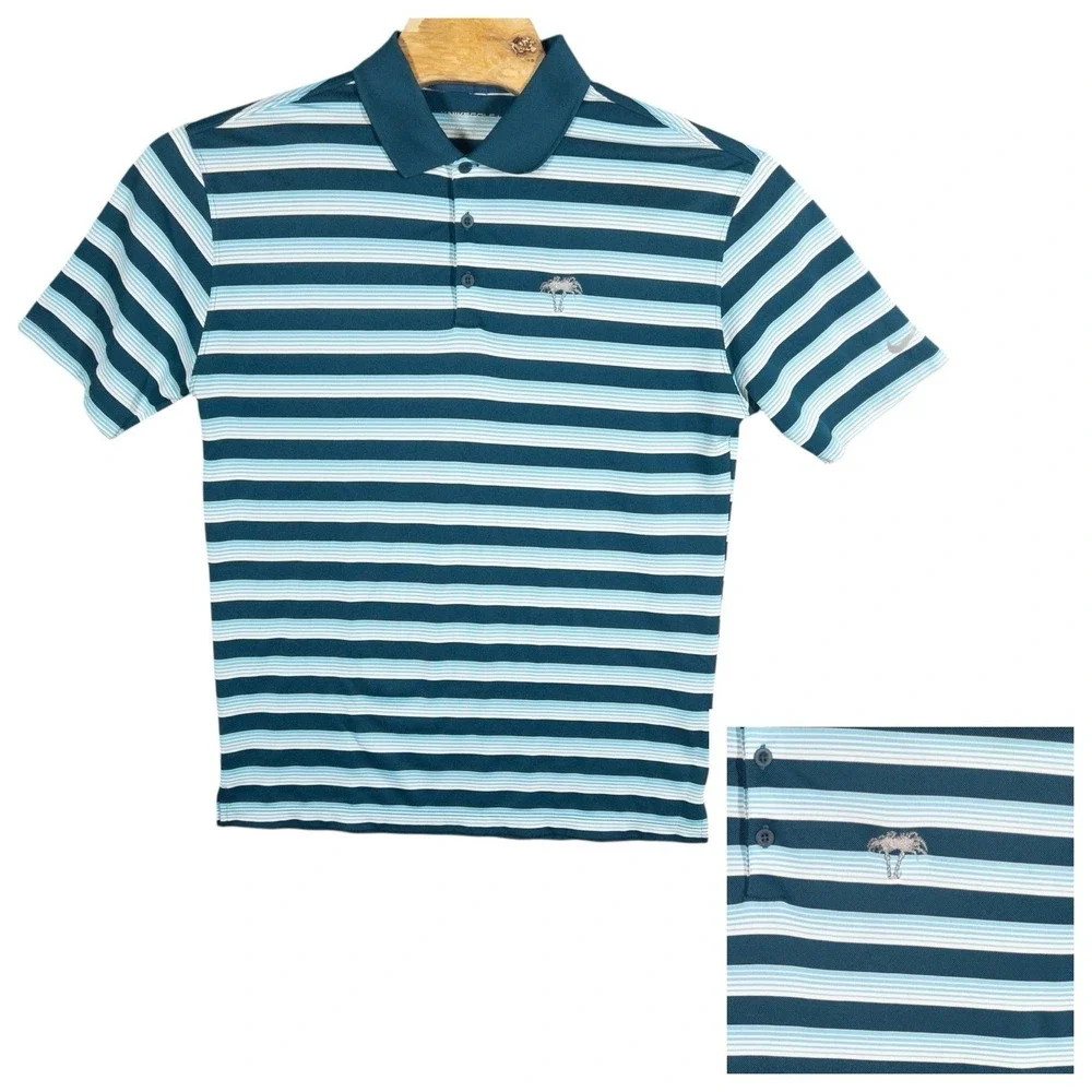 Nike Golf Tour Performance‎ Dri-Fit Polo 639710-496 Men's Large Office Casual